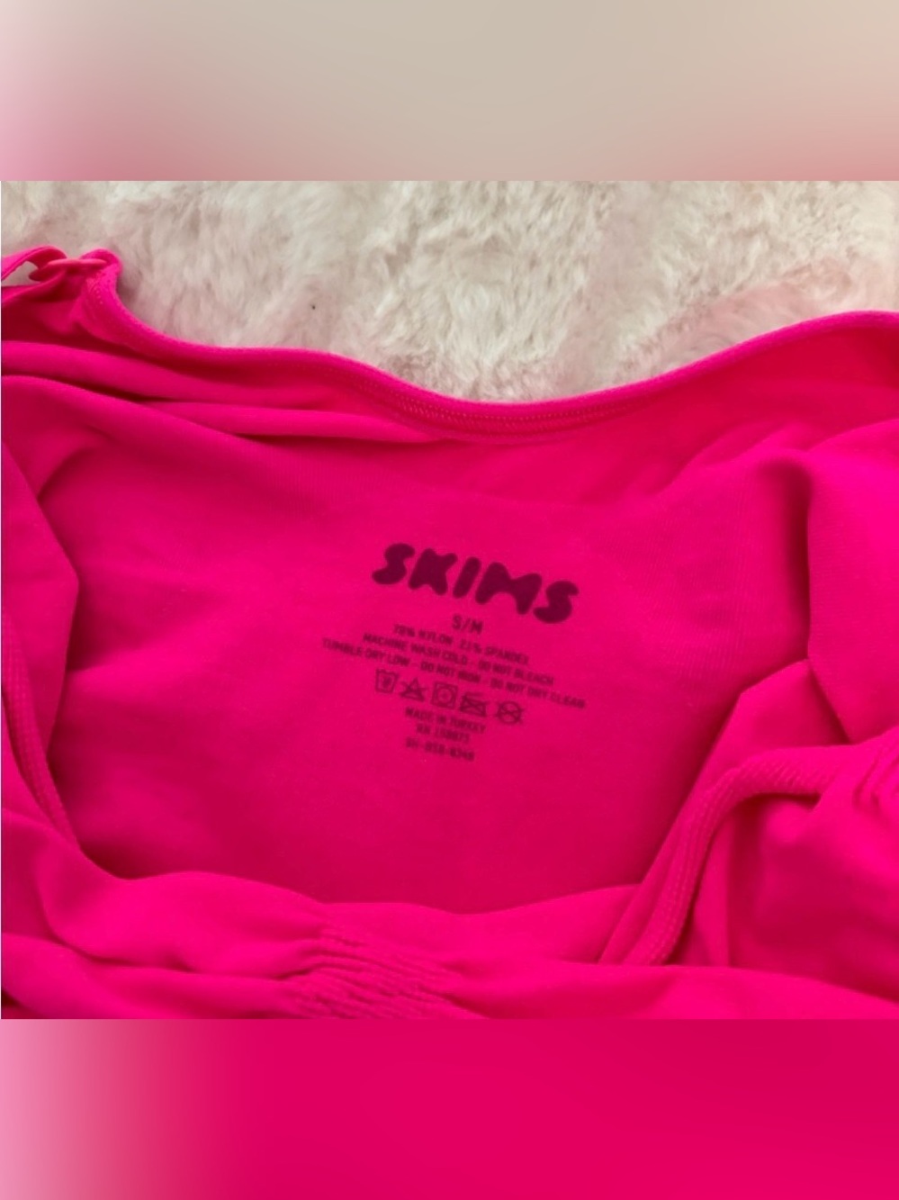 Skims Sculpt Full Brief Bodysuit | Flamingo Pink | S | Rare Limited Edition - Picture 6 of 7